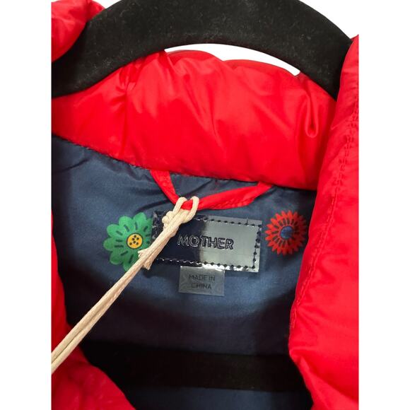 MOTHER The Pillow Talk Tri Color Puffer Vest - Size S - NWT - Picture 5 of 6